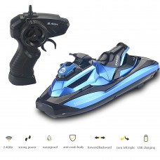 2.4GHz RC Motorboat 1/47 RC Racing Speedboat Pool Lake Toy